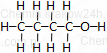 butanol wzór strukturalny