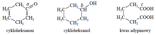 cykloheksanon kwas adypinowy cykloheksanol